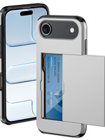 BTH BTH iPhone Air Hoesje Pashouder Hard - Grijs