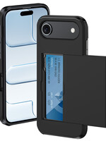 BTH BTH iPhone Air Hoesje Pashouder Hard - Zwart