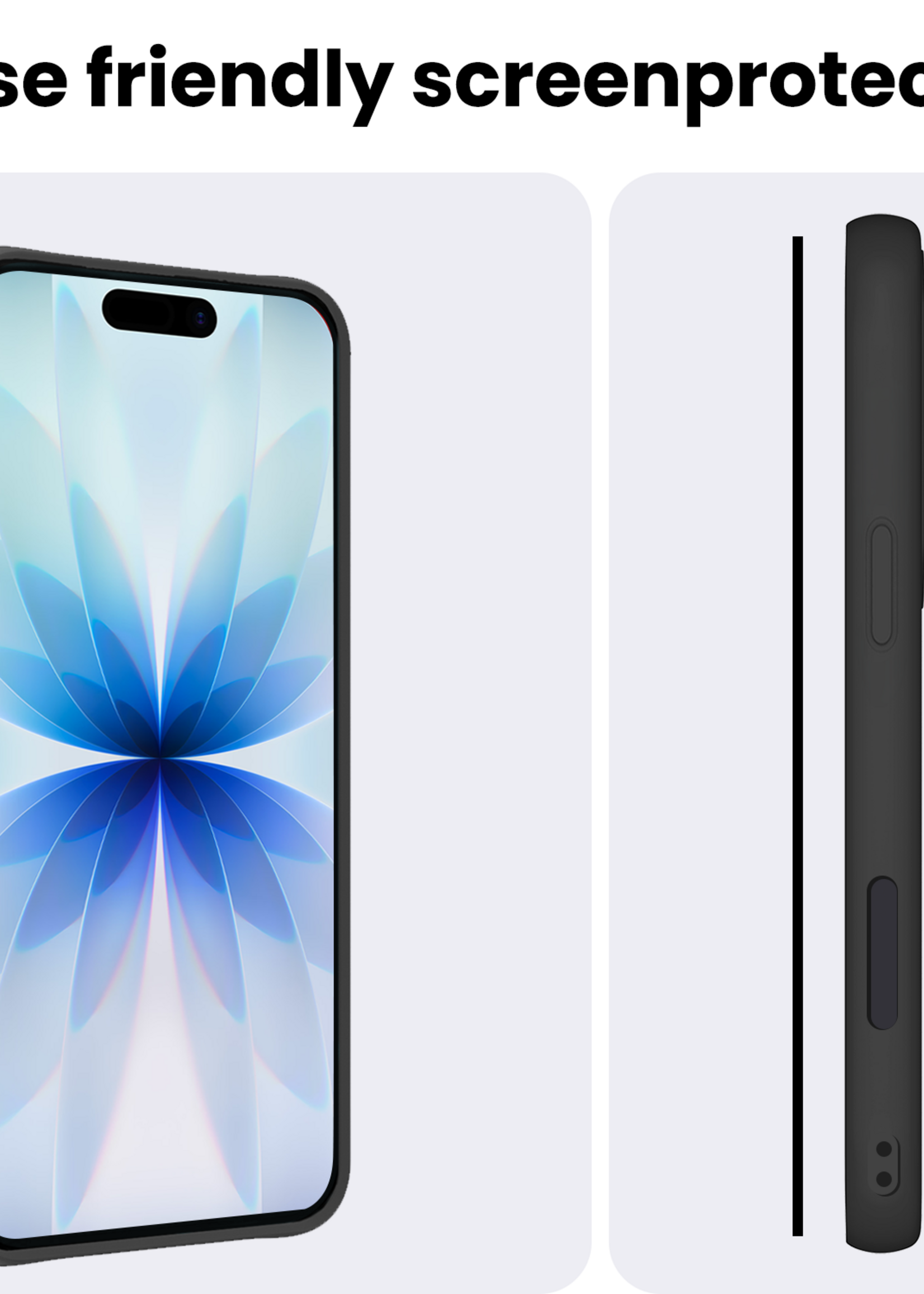 BTH BTH iPhone 17 Screenprotector Glas Full Cover 2D