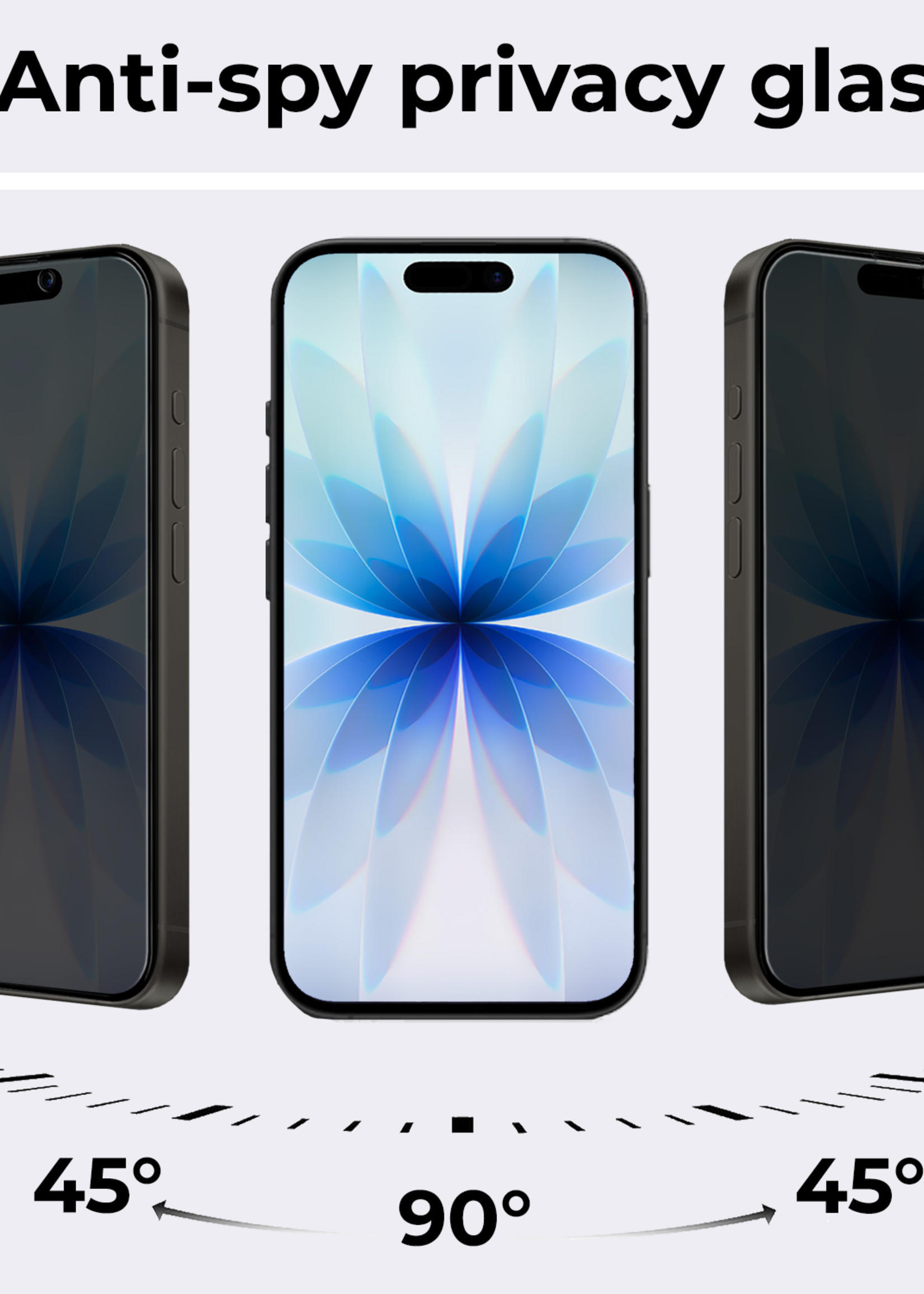 BTH BTH iPhone 17 Screenprotector Glas Privacy