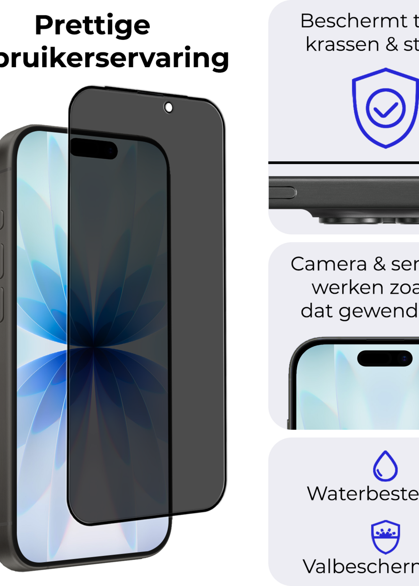 BTH BTH iPhone 17 Screenprotector Glas Privacy