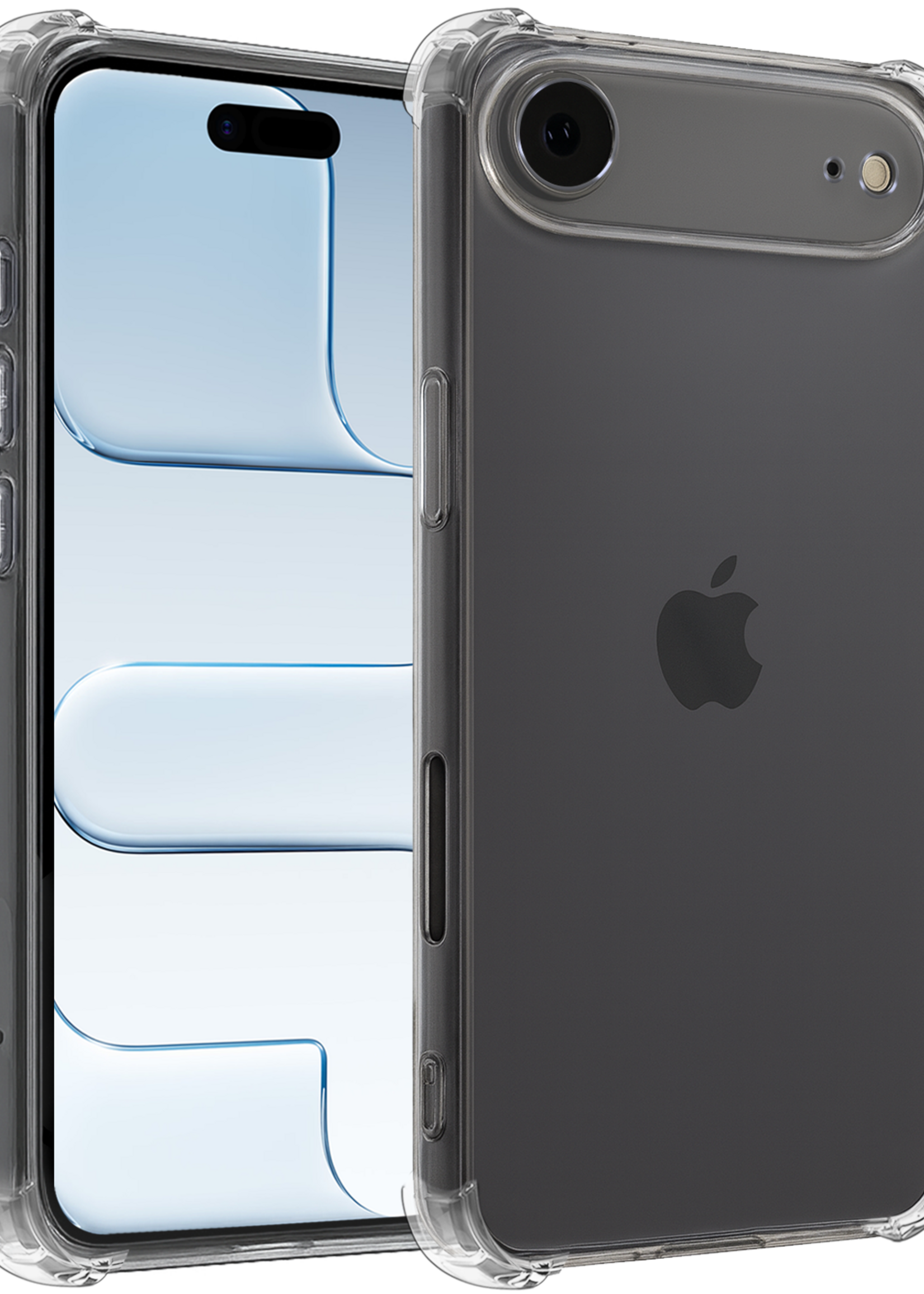 BTH BTH iPhone Air Hoesje Shockproof - Transparant