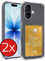 BTH BTH iPhone 17 Hoesje Pashouder - 2 PACK