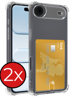 BTH BTH iPhone Air Hoesje Pashouder - 2 PACK