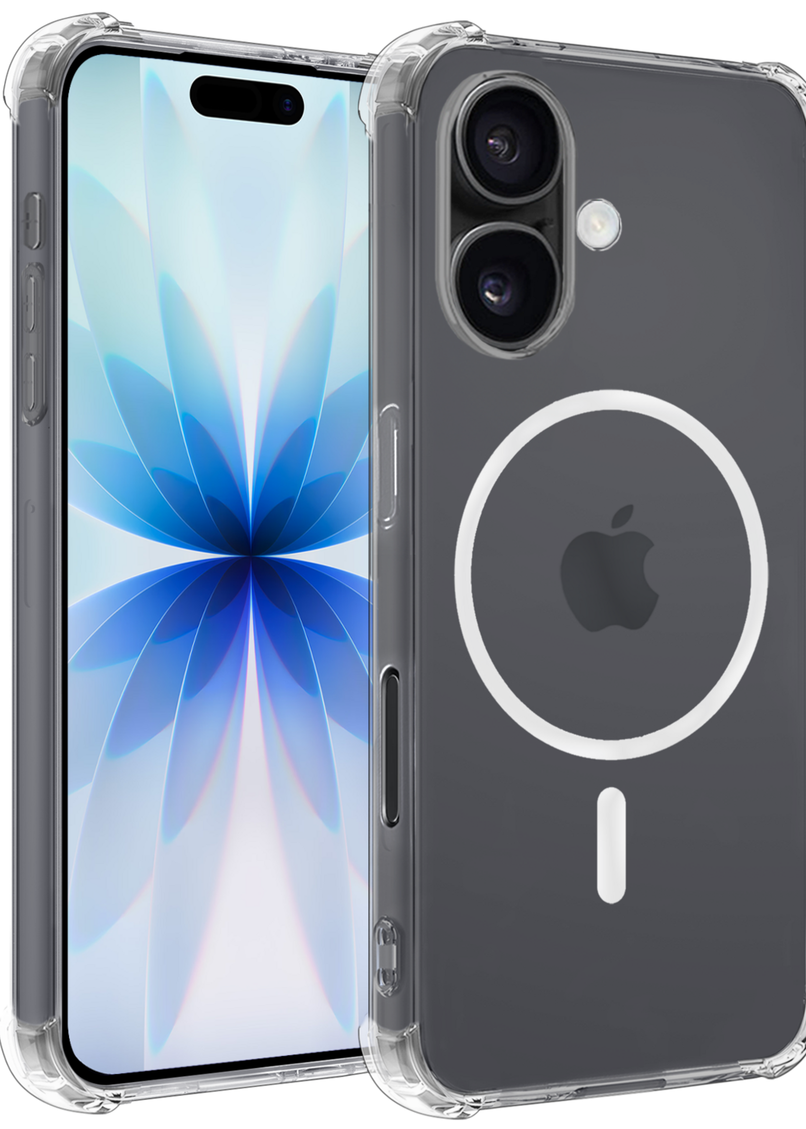 BTH BTH iPhone 17 Magsafe Hoesje - Transparant