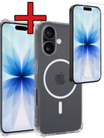 BTH BTH iPhone 17 Magsafe Hoesje Transparant Met Screenprotector