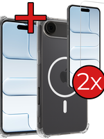 BTH BTH iPhone Air Magsafe Hoesje Transparant Met 2x Screenprotector