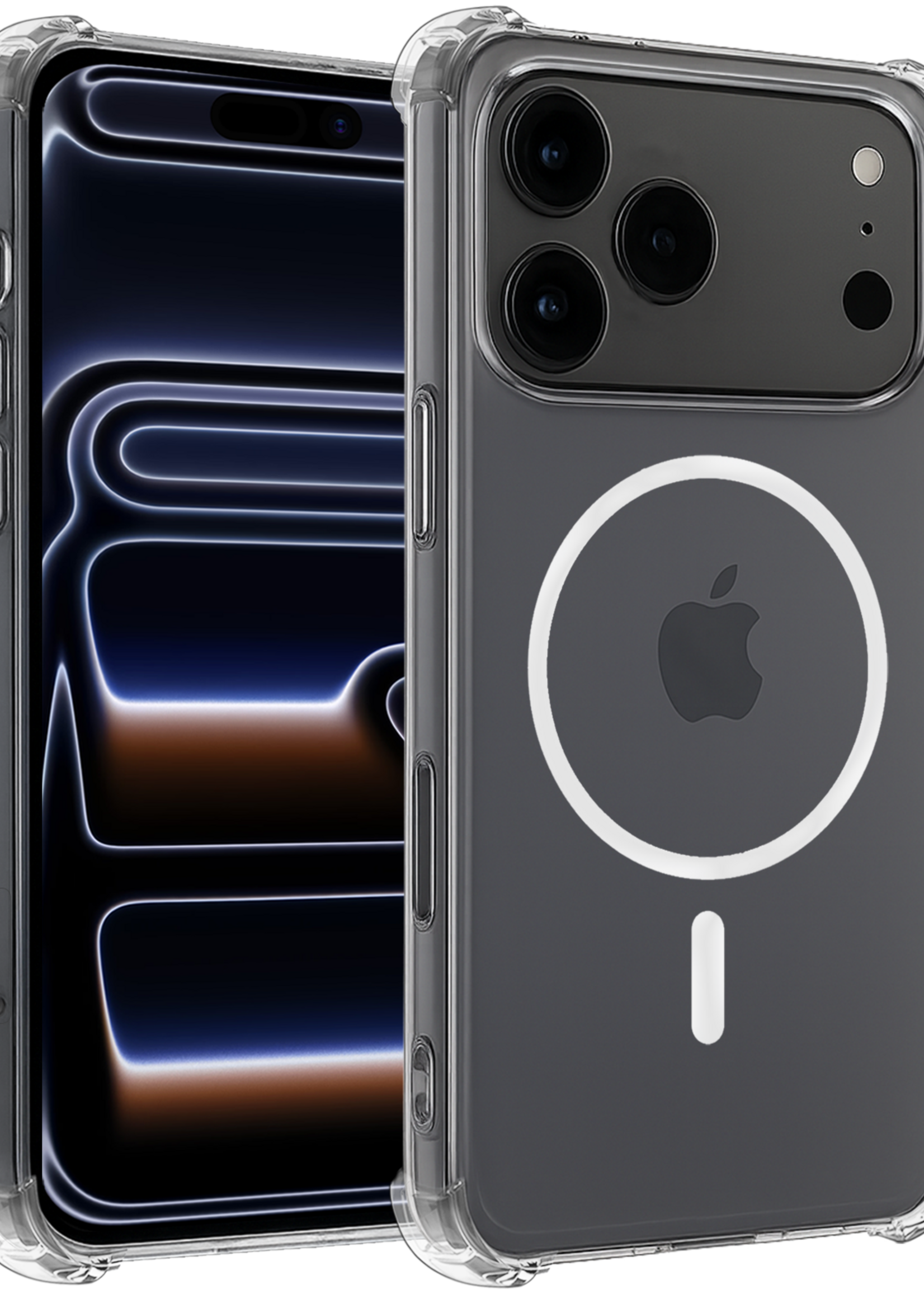 BTH BTH iPhone 17 Pro Max Magsafe Hoesje - Transparant