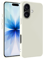 BTH BTH iPhone 17 Hoesje Siliconen - Wit - 2 PACK