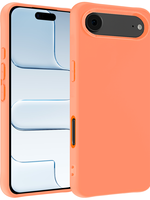 BTH BTH iPhone Air Hoesje Siliconen - Perzik - 2 PACK