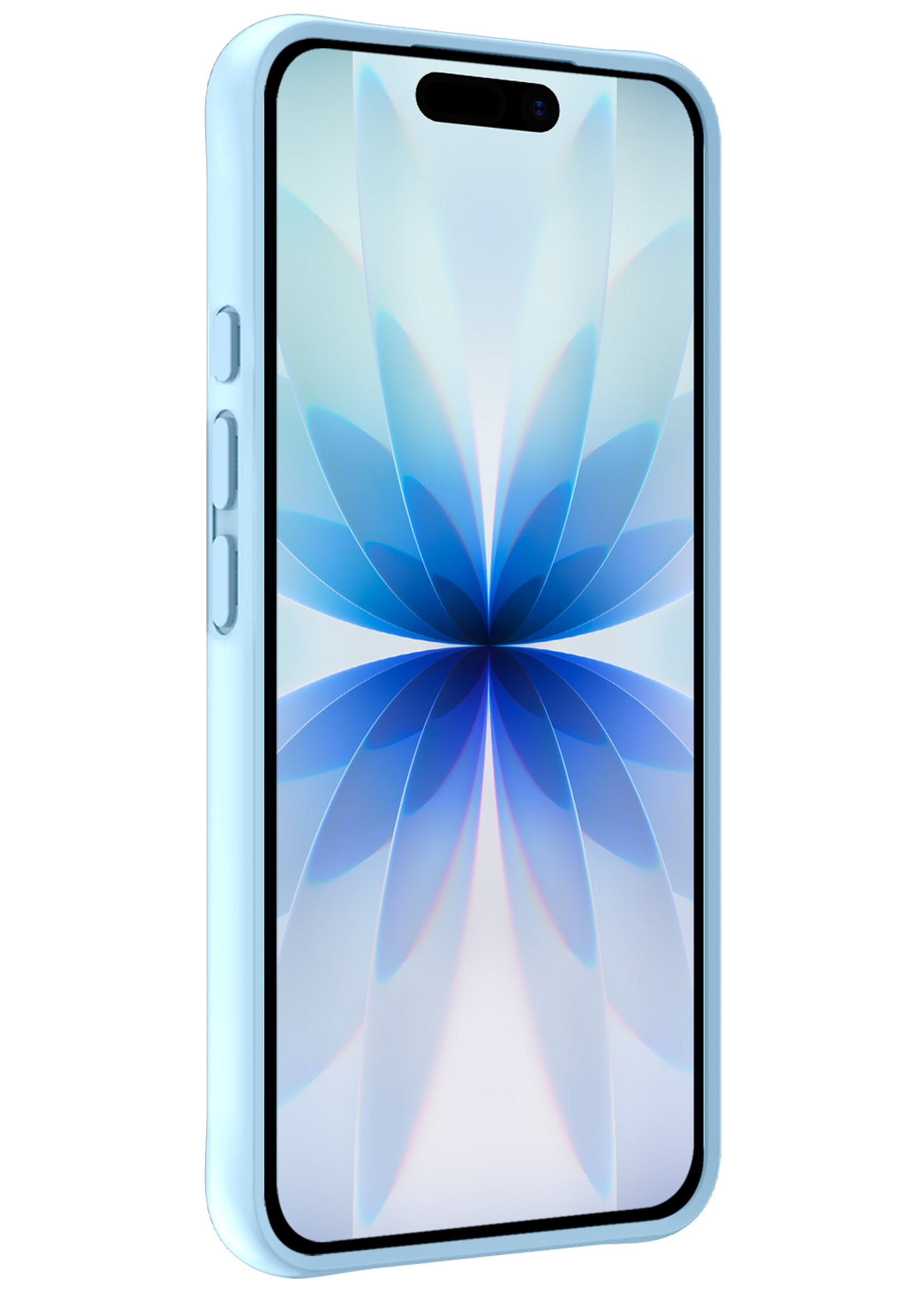 BTH BTH iPhone 17 Hoesje Siliconen - Lichtblauw