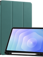 BTH BTH Samsung Galaxy Tab S11 Hoesje Met Uitsparing S Pen - Donkergroen