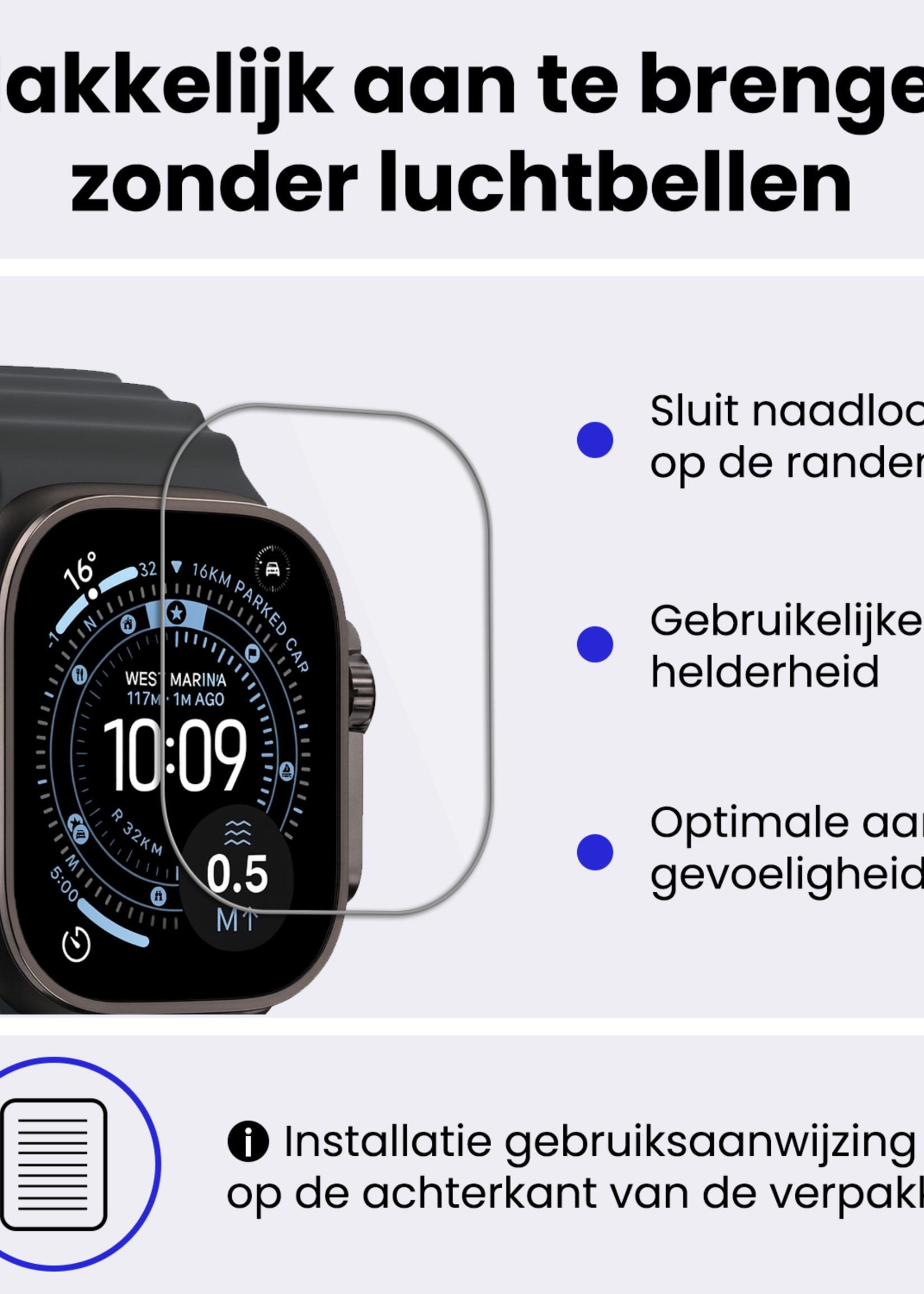 BTH BTH Apple Watch Ultra 3 Screenprotector