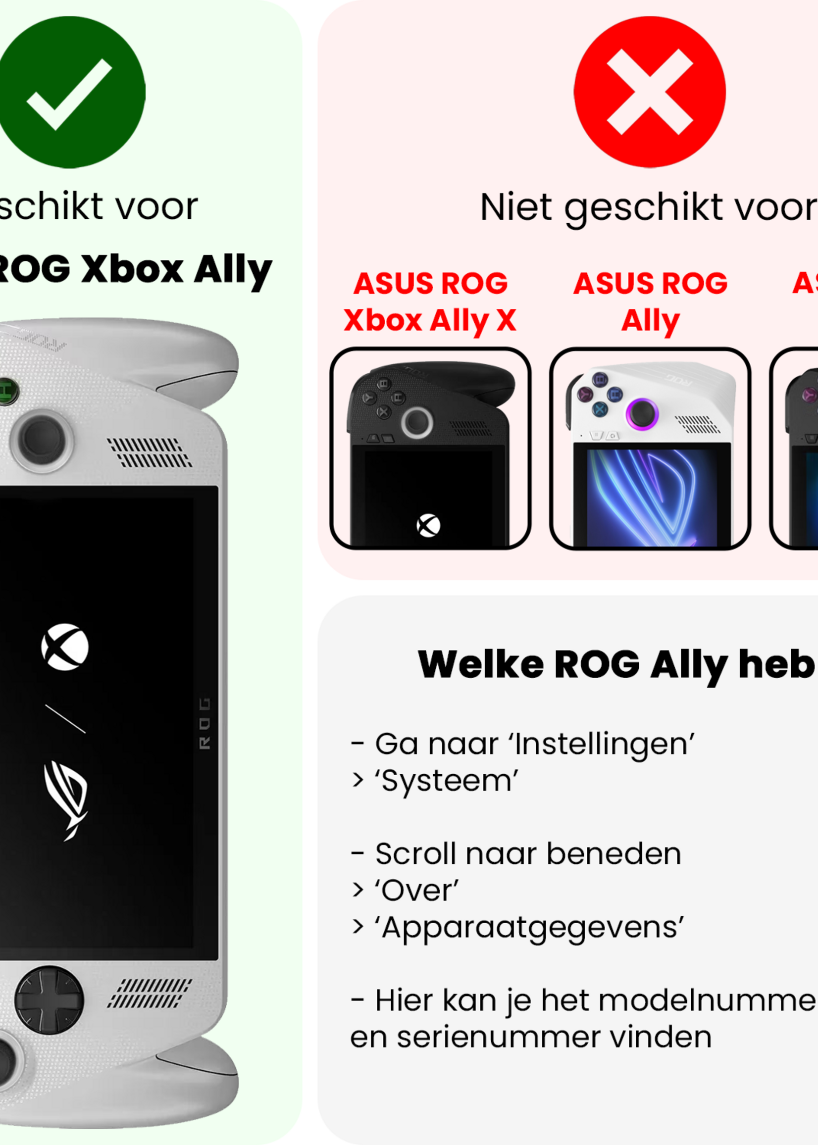 BTH BTH ASUS ROG Xbox Ally Screenprotector