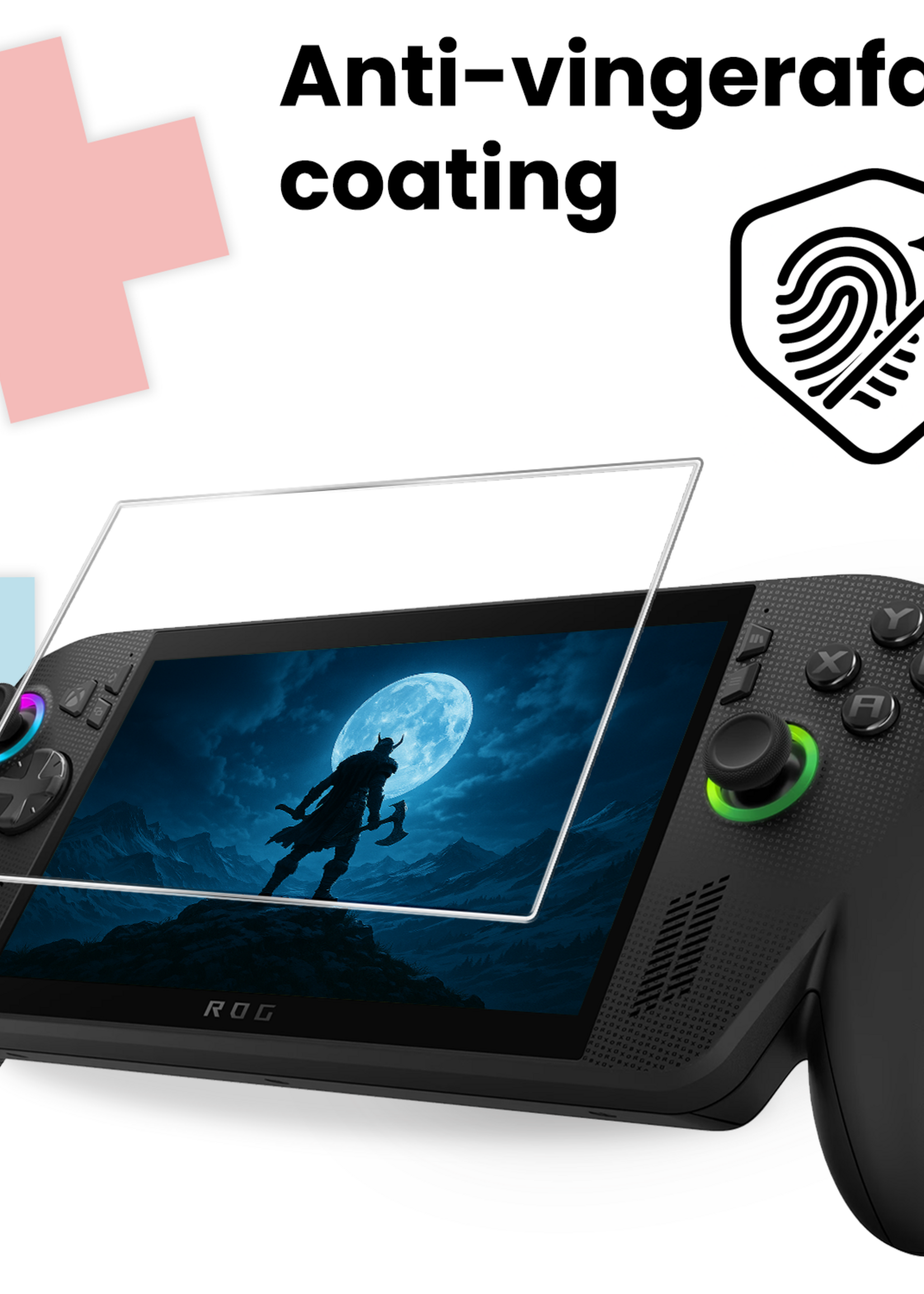 BTH BTH ASUS ROG Xbox Ally X Screenprotector - 2 PACK