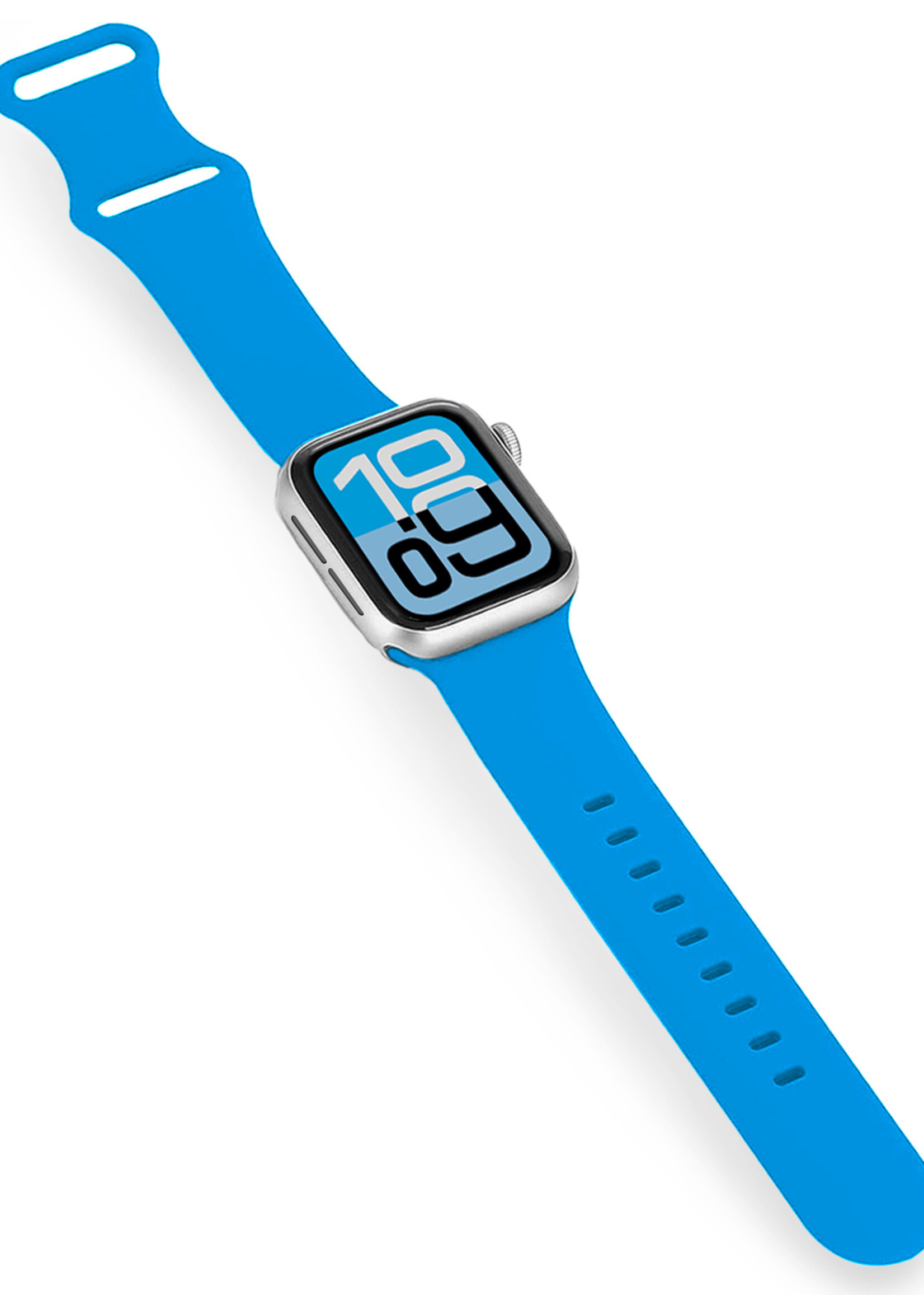 BTH BTH Apple Watch Bandje Siliconen Verstelbaar (38/40/41 mm) - Blauw