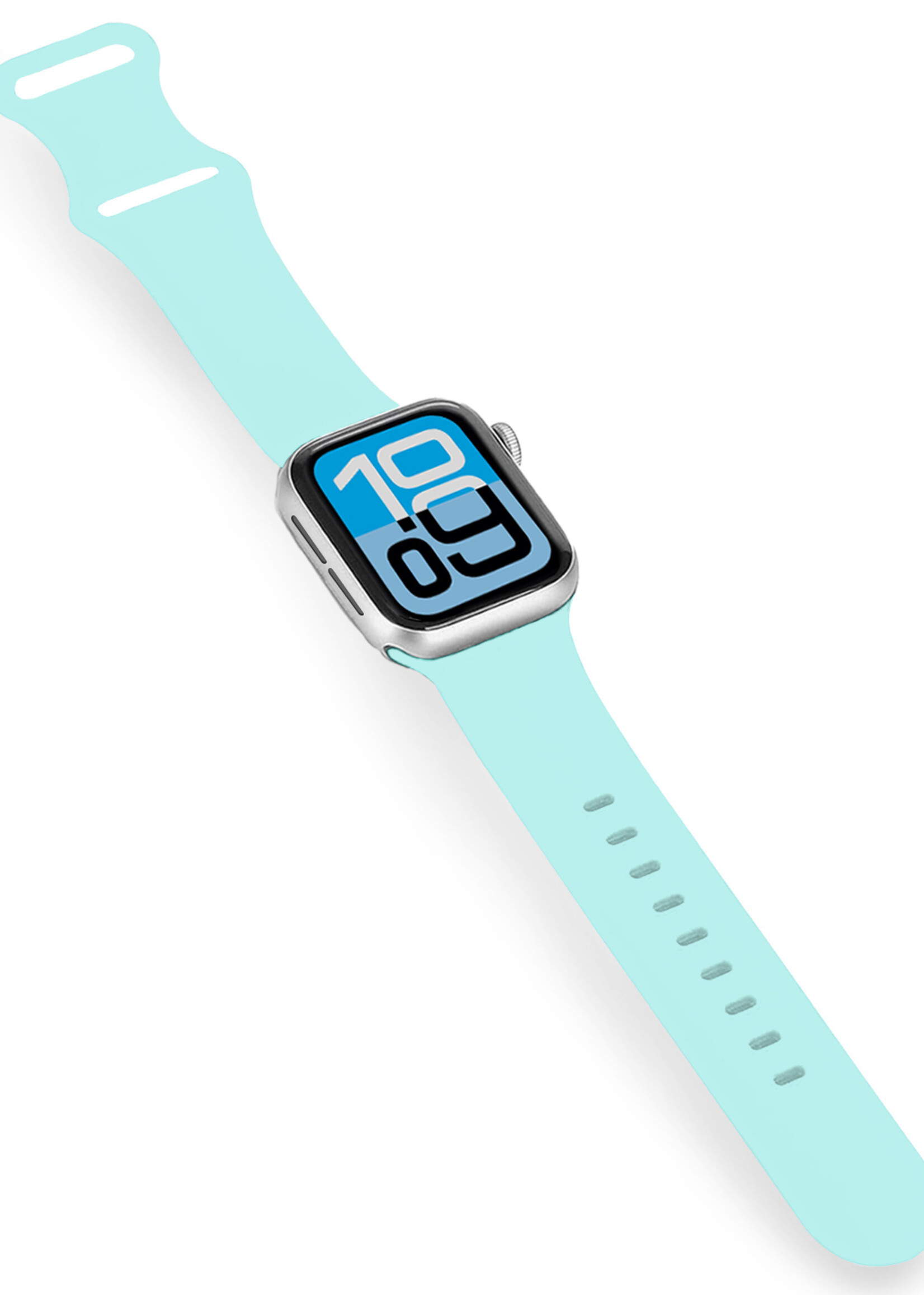 BTH BTH Apple Watch Bandje Siliconen Verstelbaar (38/40/41 mm) - Oud Roze