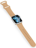 BTH BTH Apple Watch Bandje Siliconen Verstelbaar (42/44/45/46 mm) - Walnoot