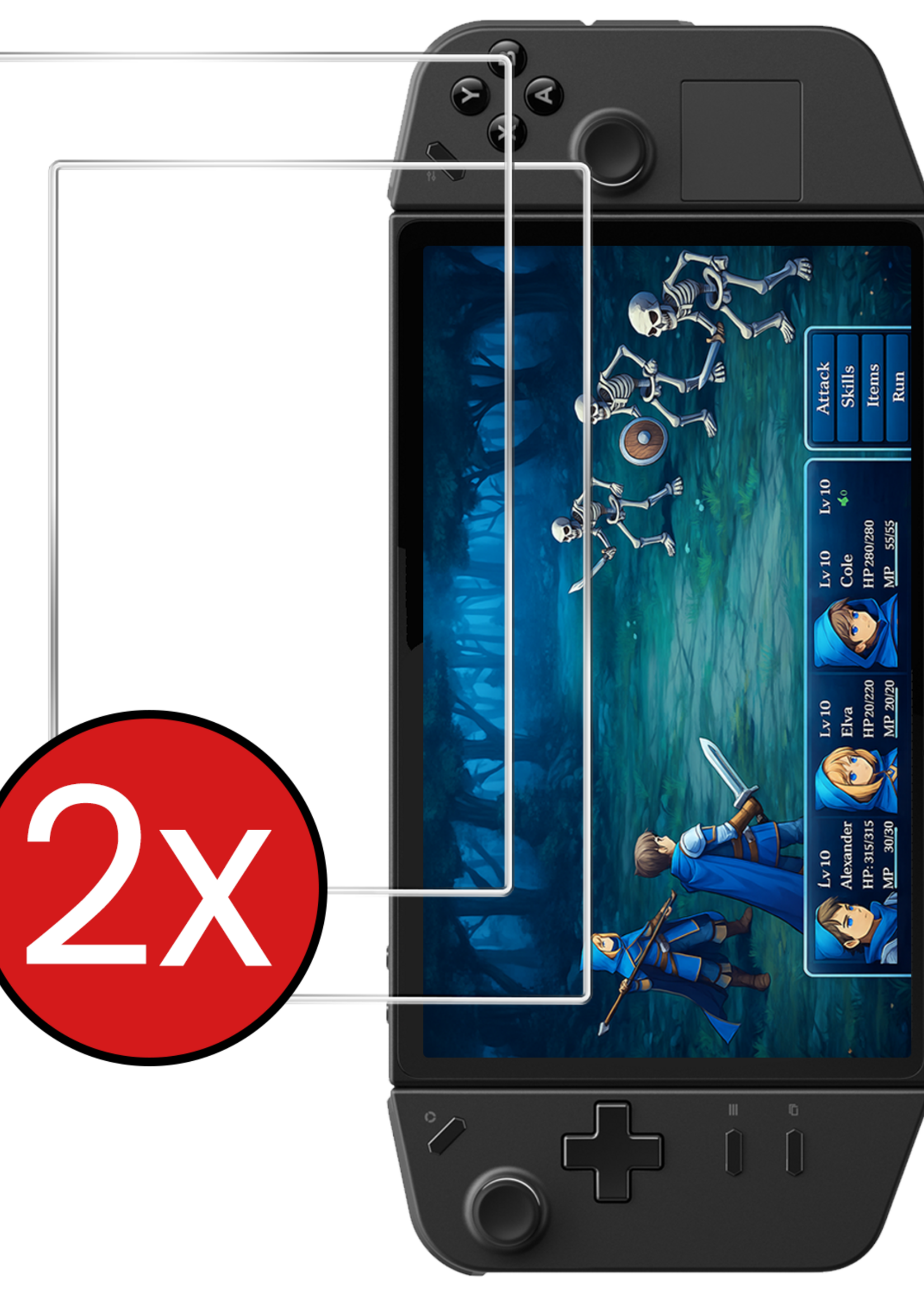 BTH BTH Steam Deck OLED Screenprotector - 2 PACK