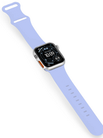 BTH BTH Apple Watch Bandje Siliconen Verstelbaar (49 mm) - Baby Blauw