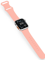 BTH BTH Apple Watch Bandje Siliconen Verstelbaar (49 mm) - Oud Roze