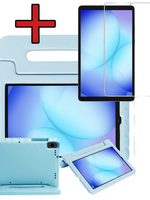 BTH BTH Samsung Galaxy Tab A11 Kinderhoes Met Screenprotector - Sky