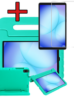 BTH BTH Samsung Galaxy Tab A11 Kinderhoes Met Screenprotector - Turquoise