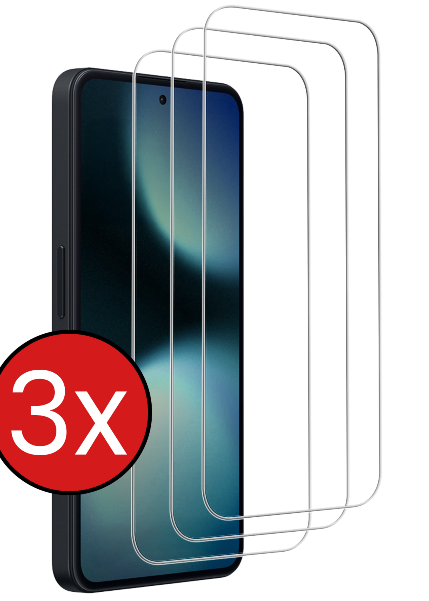 BTH BTH Nothing Phone (3a) Lite Screenprotector Glas  - 3 PACK
