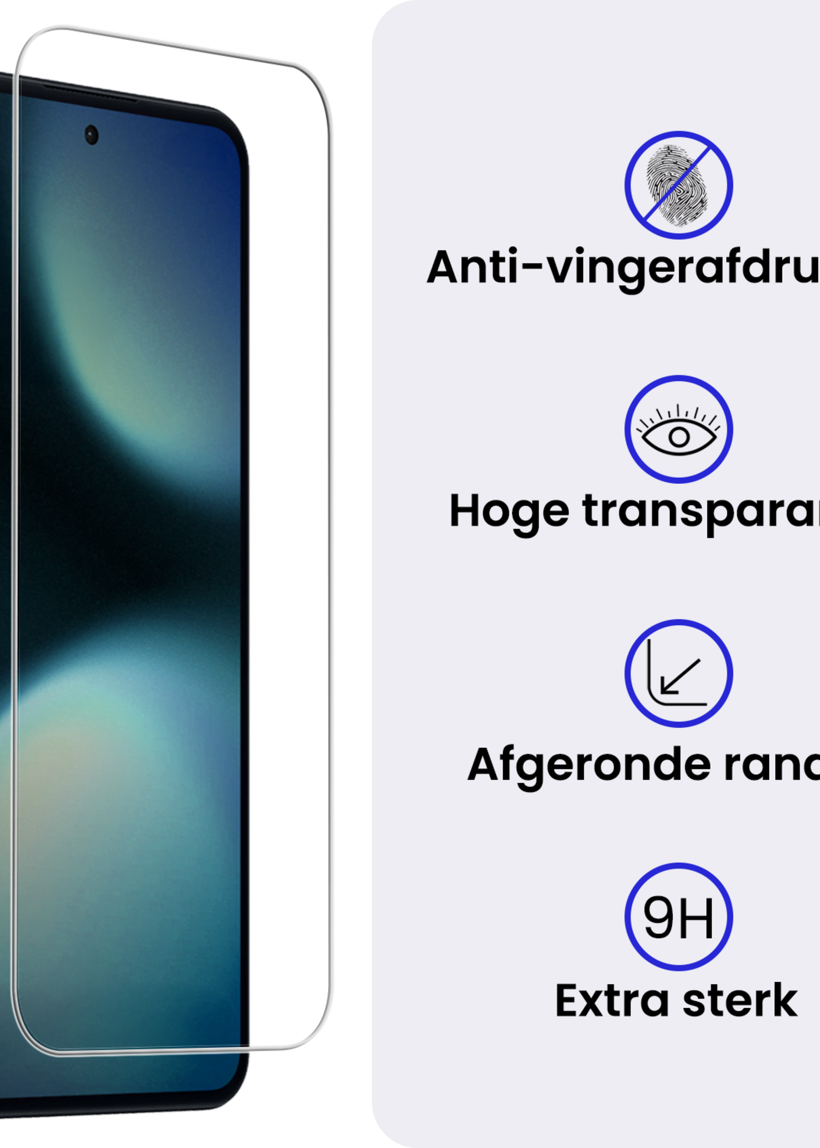 BTH BTH Nothing Phone (3a) Lite Screenprotector Glas  - 3 PACK