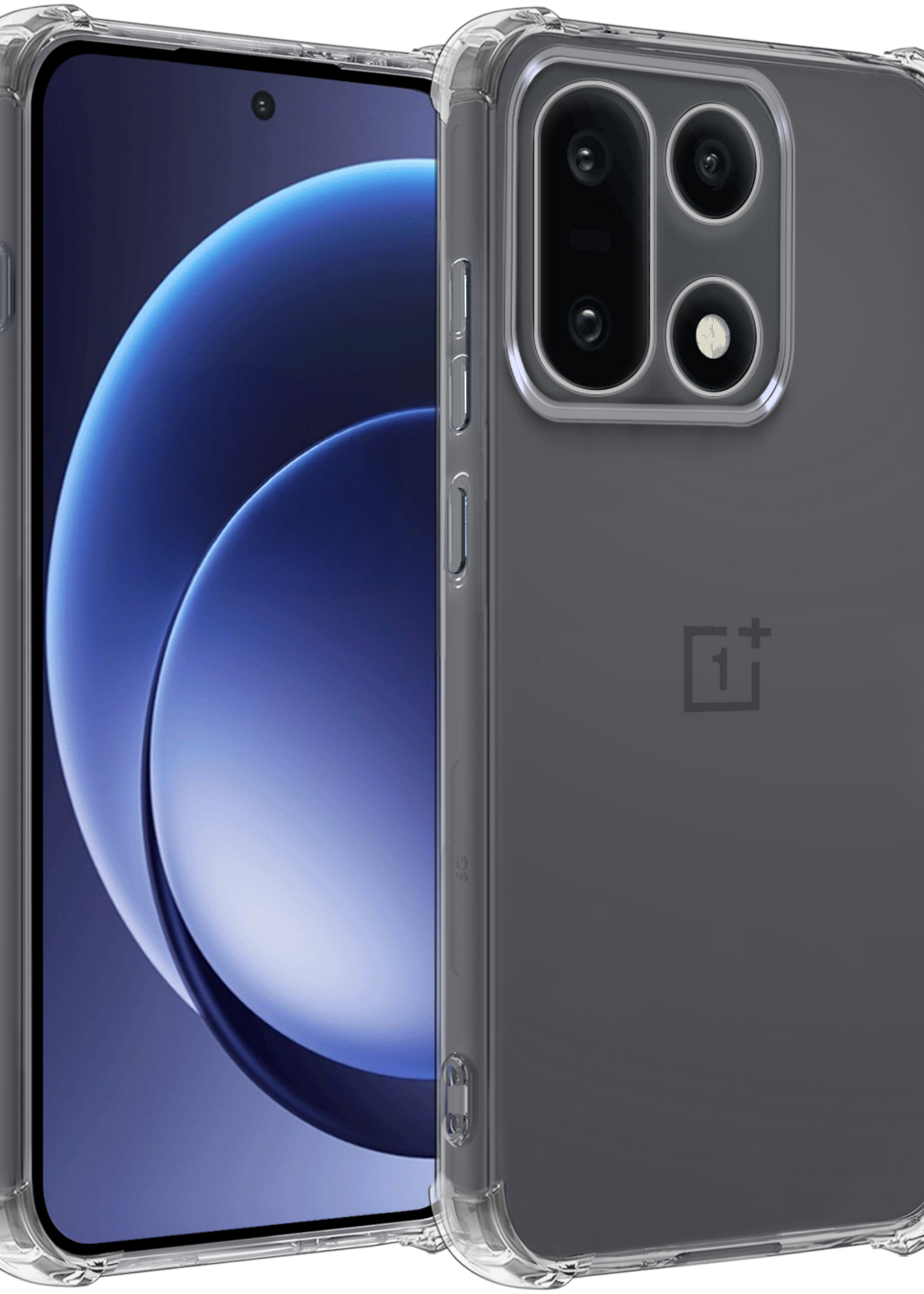 BTH BTH OnePlus 15 Hoesje Shockproof - Transparant