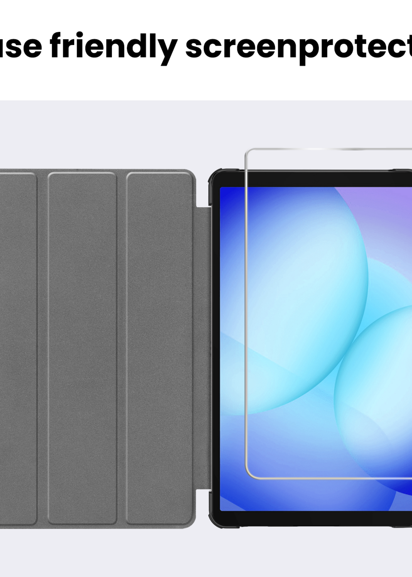 BTH Screenprotector Geschikt voor Samsung Galaxy Tab A9 Plus Screenprotector Tempered Glass Screen Protector Gehard Glas - Screenprotector Geschikt voor Samsung Tab A9 Plus Screenprotector Glas - 2 PACK