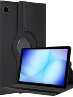 BTH BTH Samsung Galaxy Tab A9 Plus / A11 Plus Hoes Draaibaar - Zwart