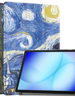 BTH BTH Samsung Galaxy Tab A9 Plus / A11 Plus Hoes - Sterrenhemel