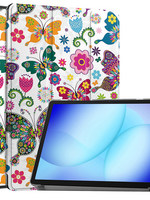 BTH BTH Samsung Galaxy Tab A9 Plus / A11 Plus Hoes - Vlinders