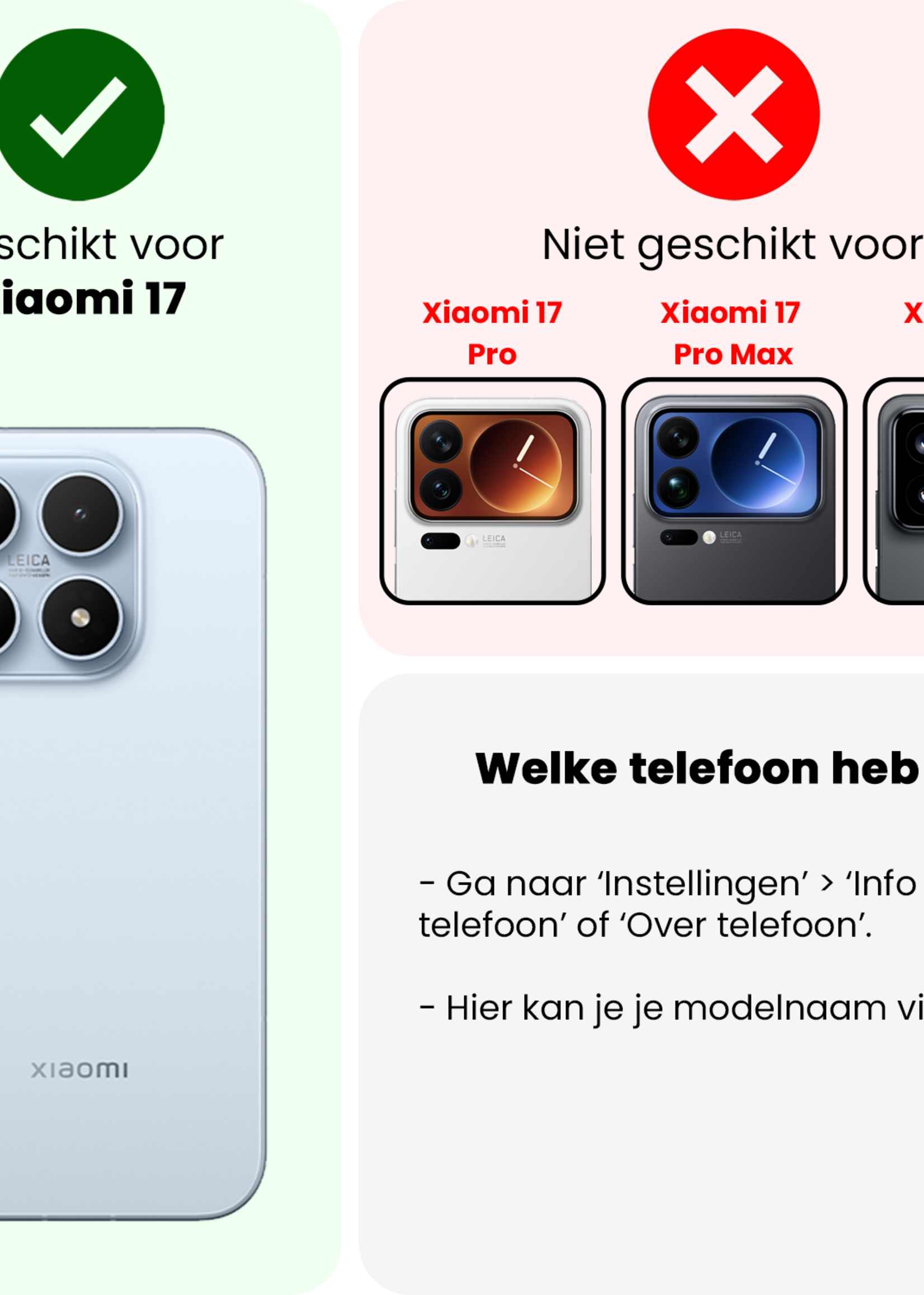 BTH BTH Xiaomi 17 Screenprotector