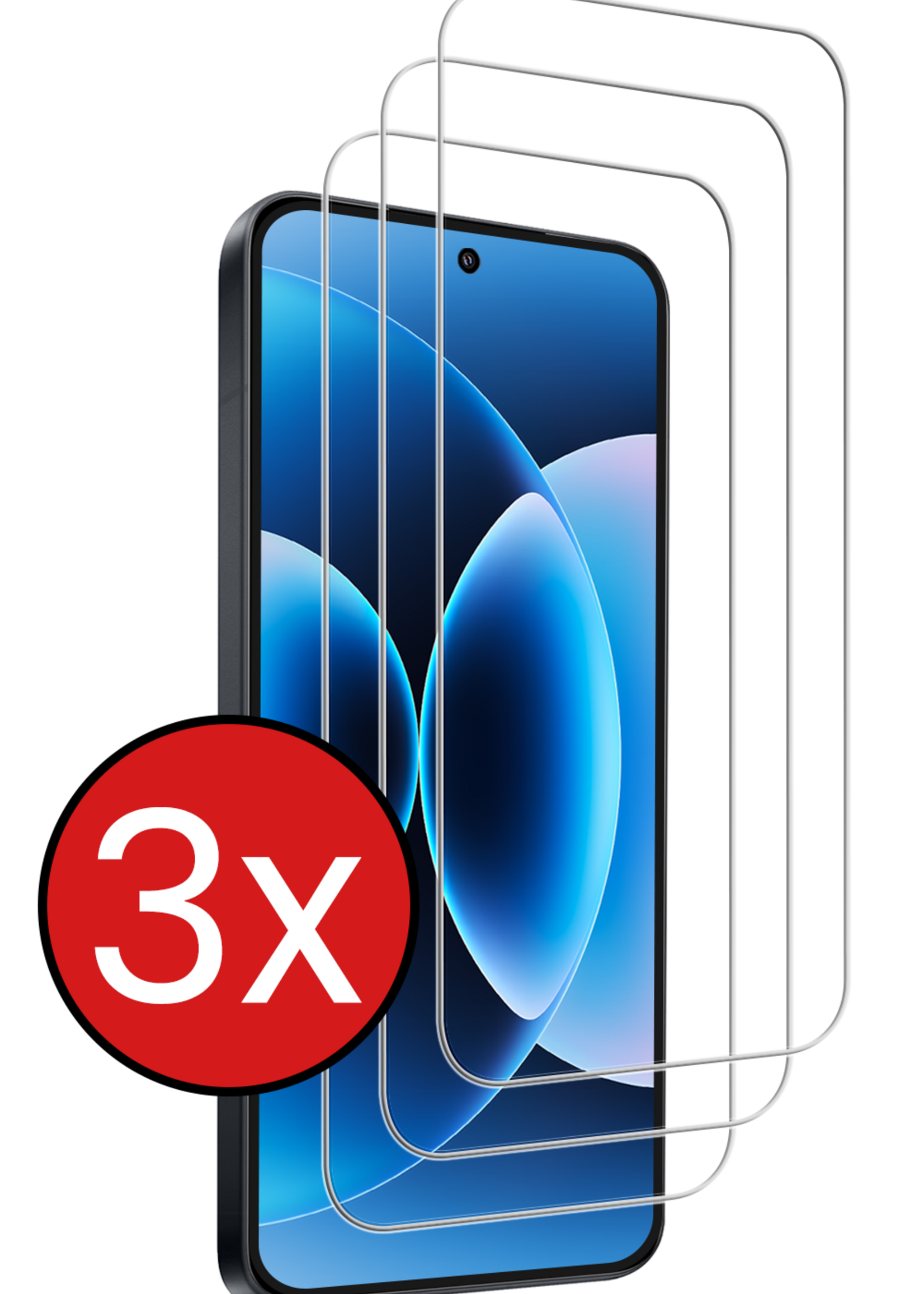 BTH BTH Xiaomi 17 Screenprotector - 3 PACK