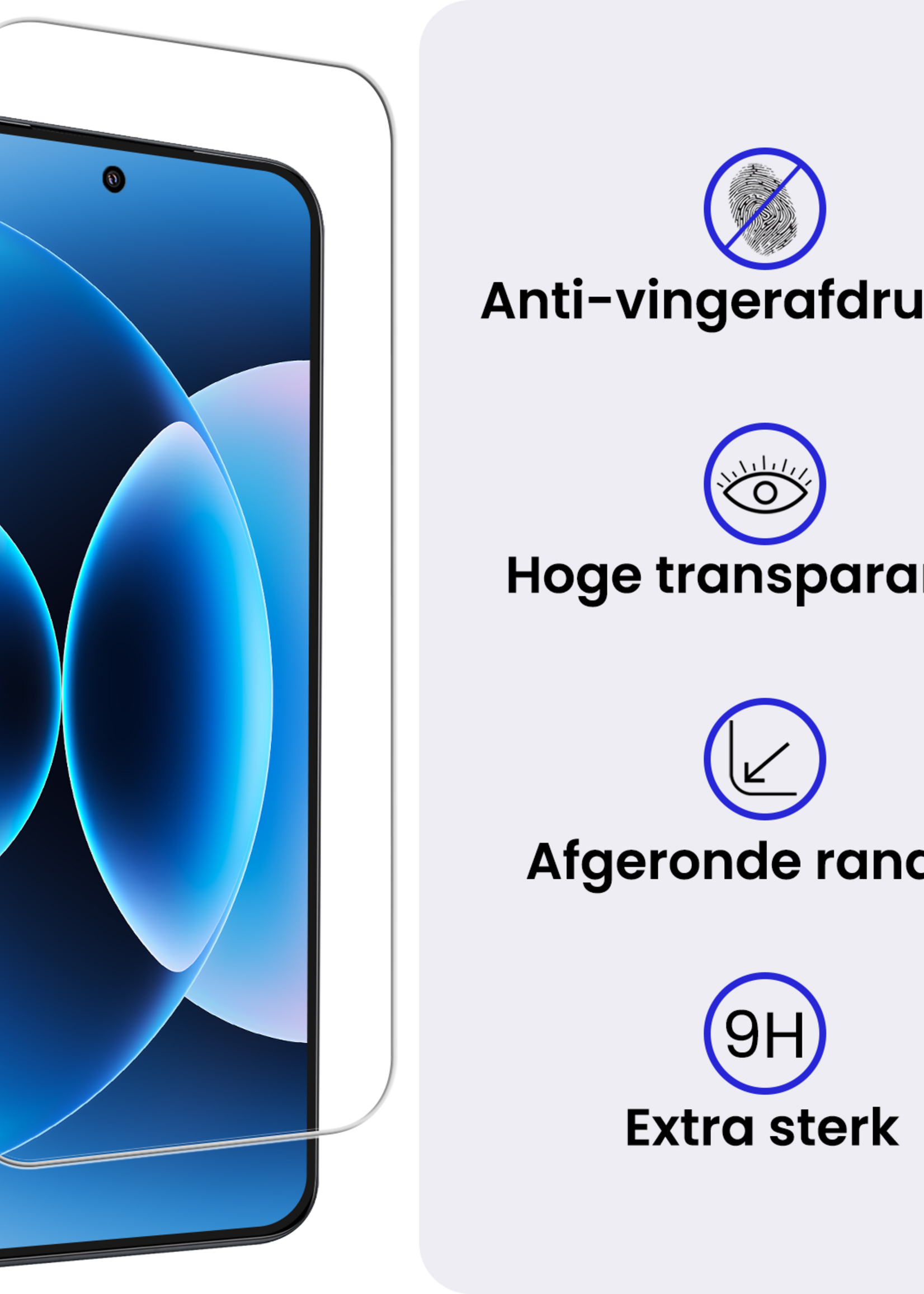 BTH BTH Xiaomi 17 Pro Max Screenprotector - 3 PACK