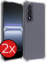 BTH BTH OnePlus Nord 5 Hoesje Shockproof - Transparant - 2 PACK