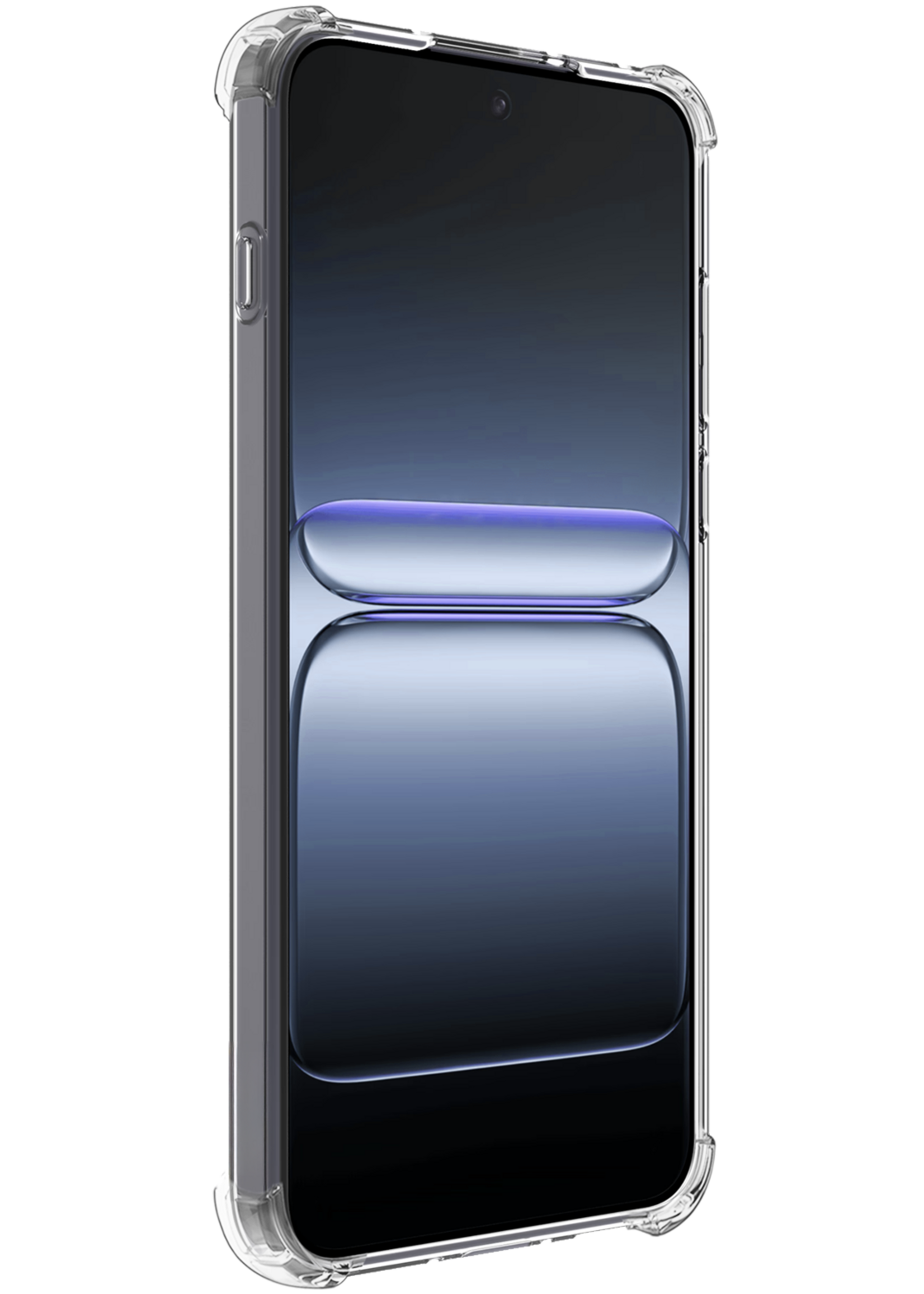 BTH BTH OnePlus Nord 5 Hoesje Shockproof - Transparant - 2 PACK