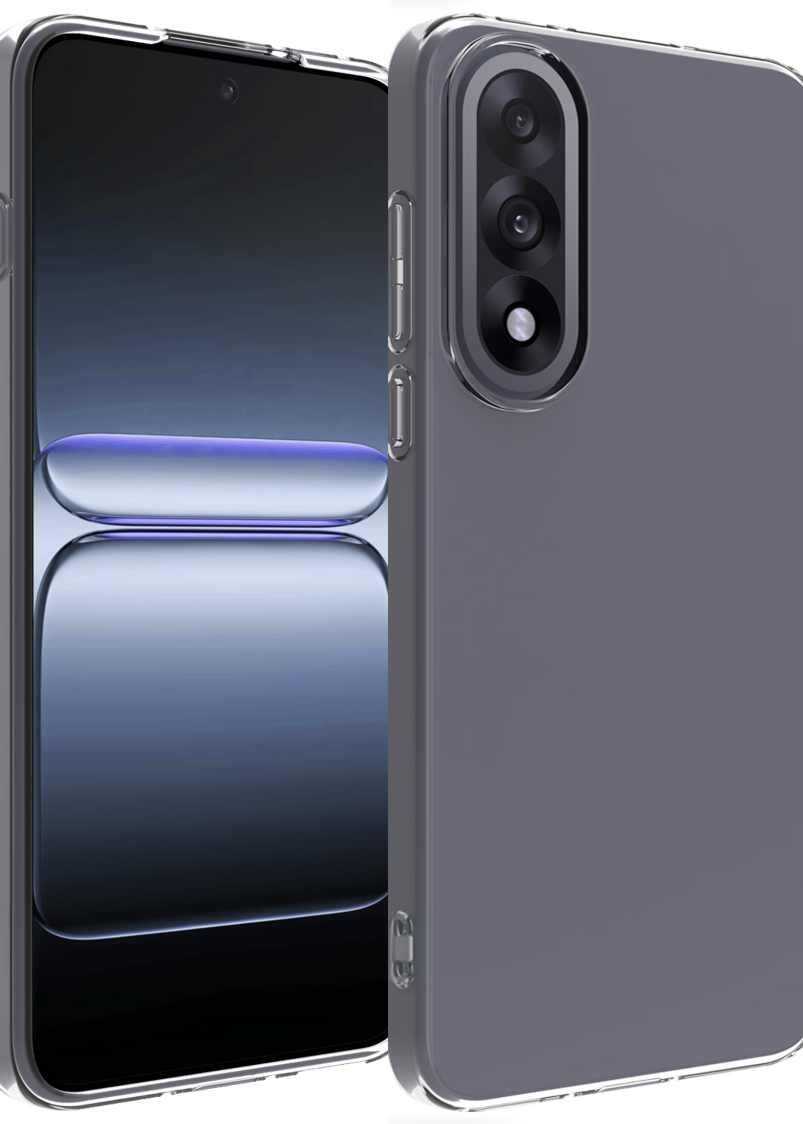 BTH BTH OnePlus Nord 5 Hoesje Siliconen - Transparant