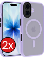 BTH BTH iPhone 17 Magsafe Hoesje - Lila - 2 PACK