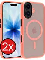 BTH BTH iPhone 17 Magsafe Hoesje - Perzik - 2 PACK