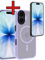 BTH BTH iPhone 17 Magsafe Hoesje Lila Met Screenprotector