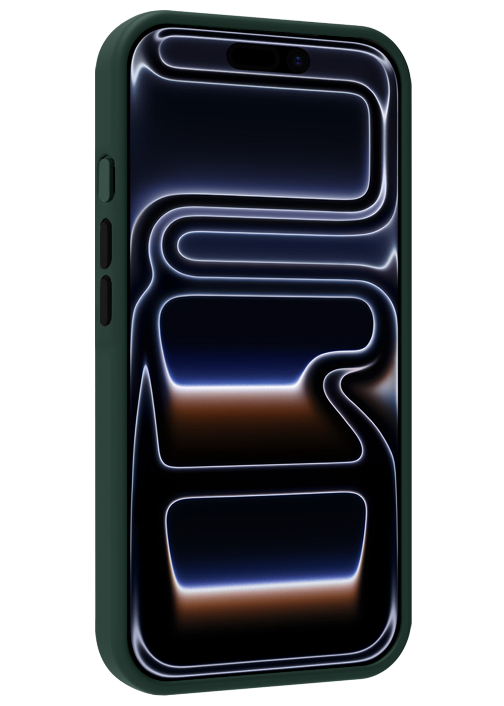 BTH BTH iPhone 17 Pro Magsafe Hoesje Donkergroen Met Screenprotector