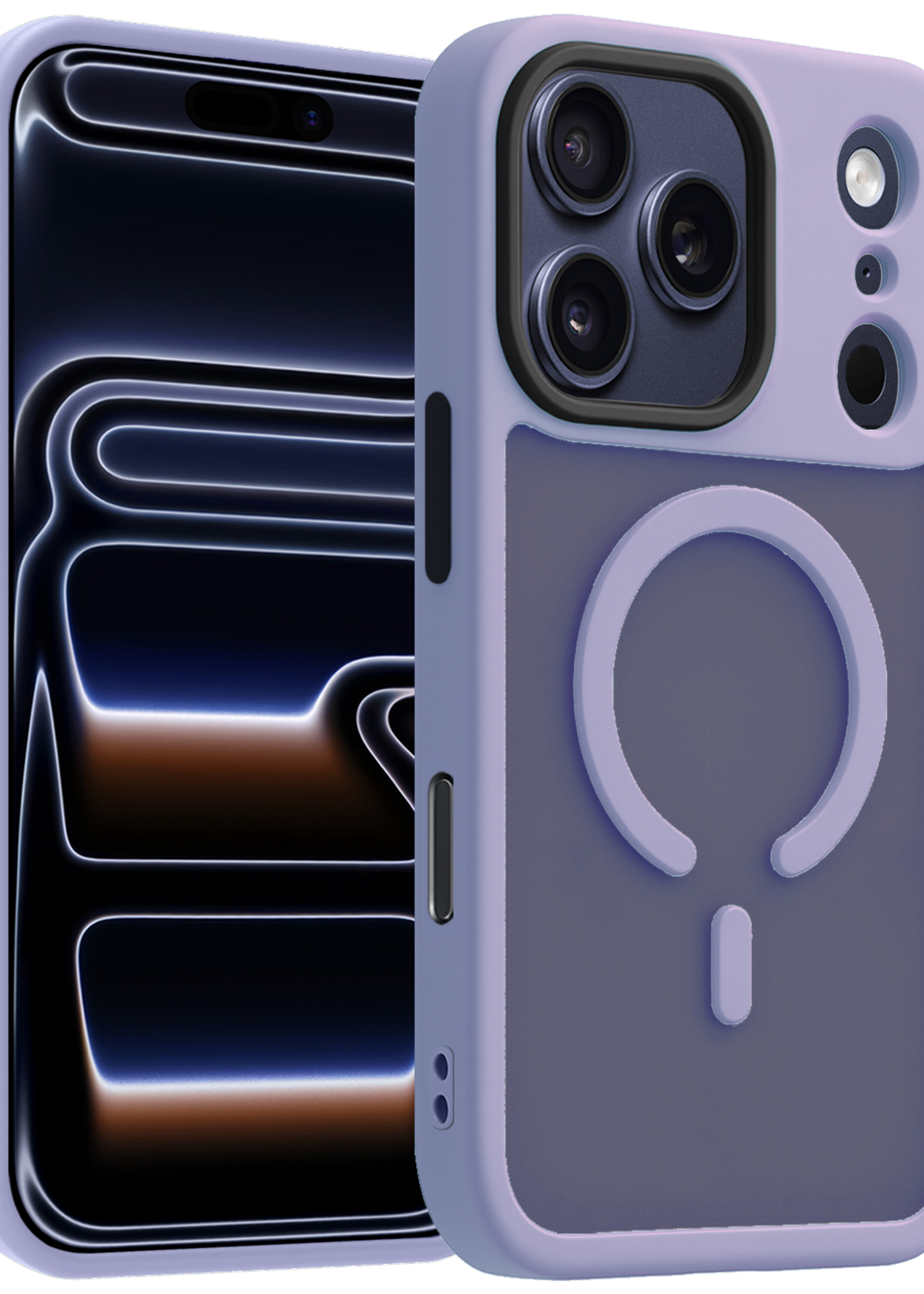 BTH BTH iPhone 17 Pro Max Magsafe Hoesje - Lila