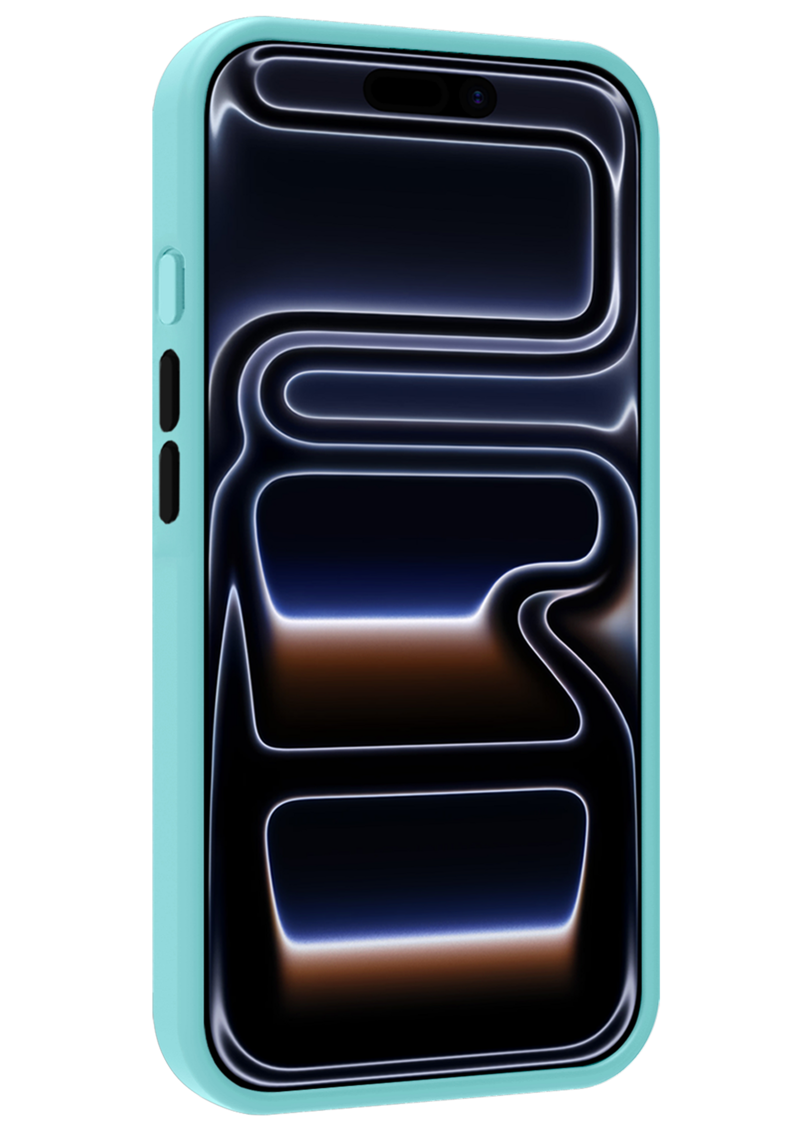 BTH BTH iPhone 17 Pro Max Magsafe Hoesje Lichtblauw Met Screenprotector