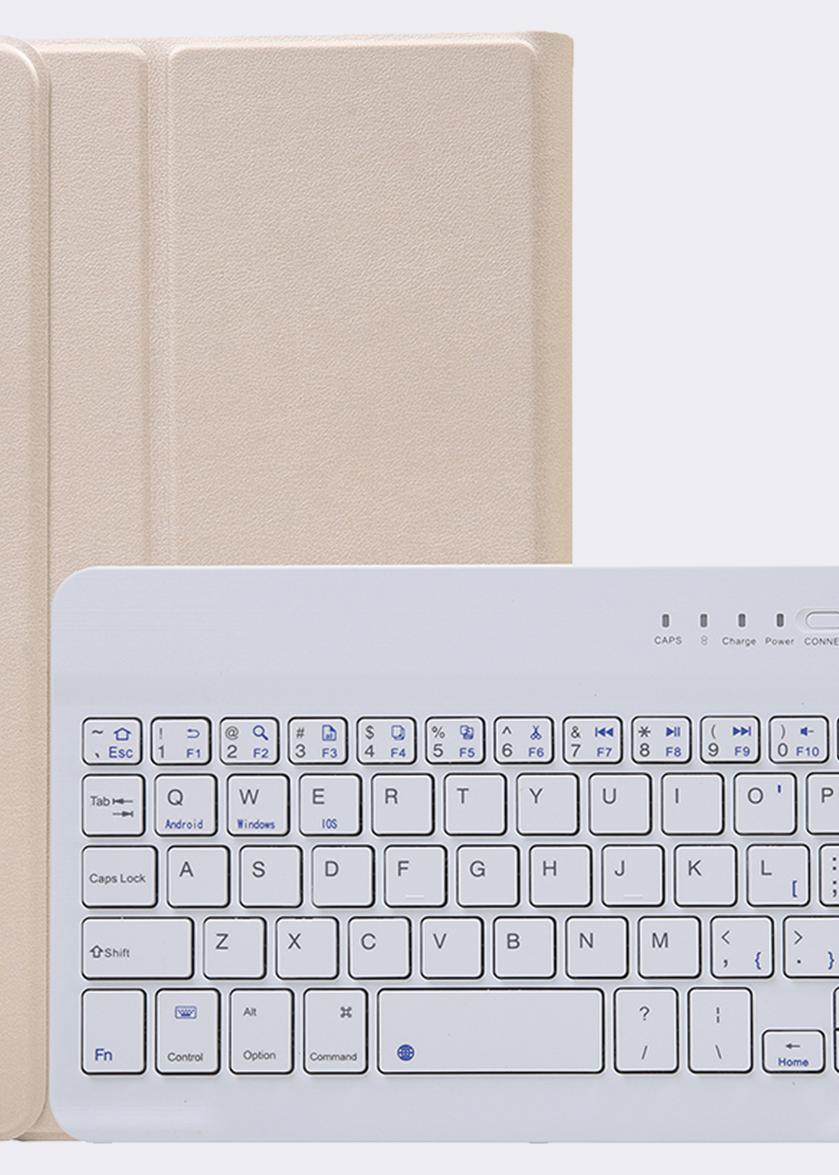 BTH BTH Samsung Galaxy Tab A11 Toetsenbordhoes - Goud