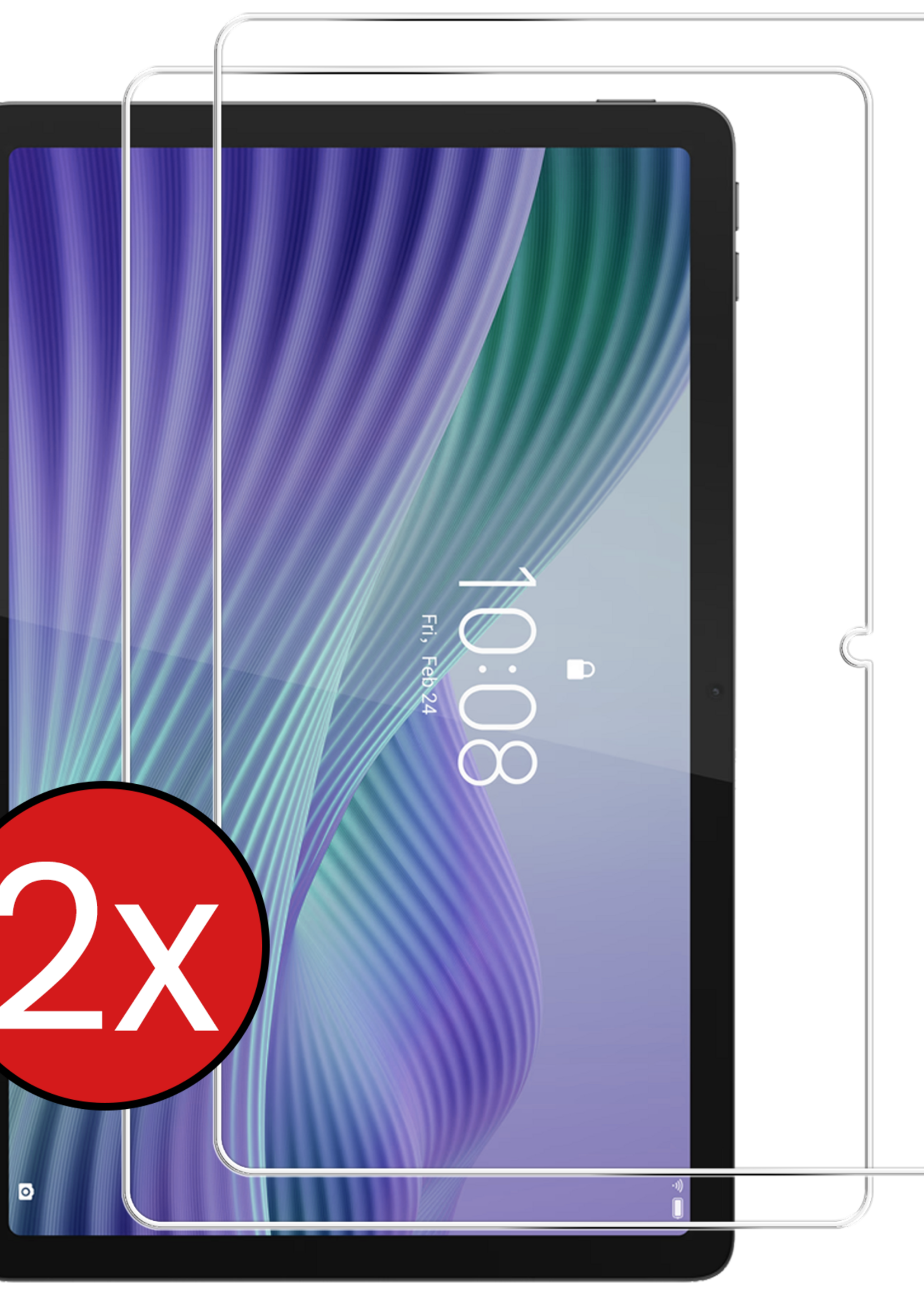 BTH BTH Lenovo Tab 10.1 inch Screenprotector - 2 PACK