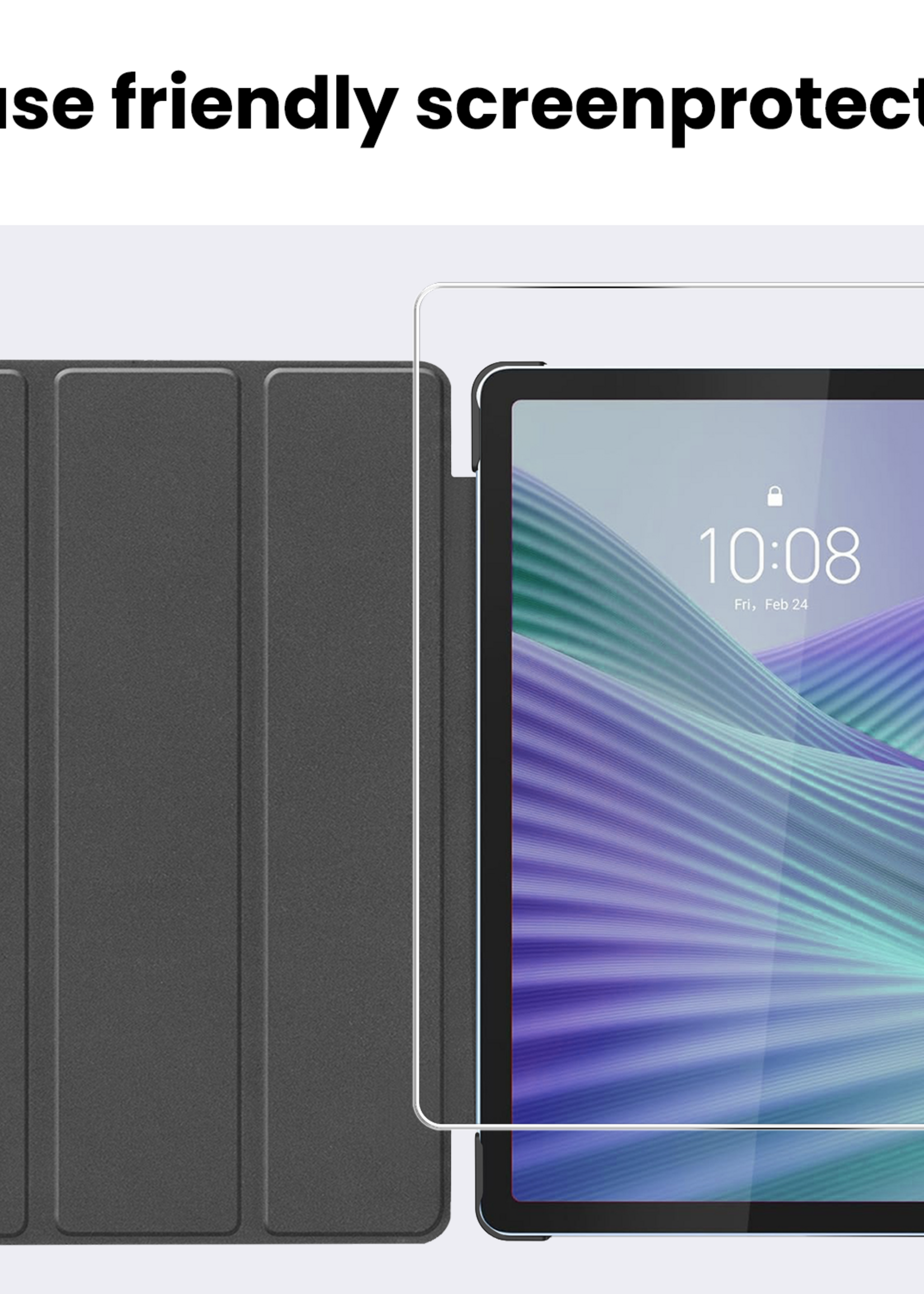 BTH BTH Lenovo Tab 10.1 inch Screenprotector - 2 PACK