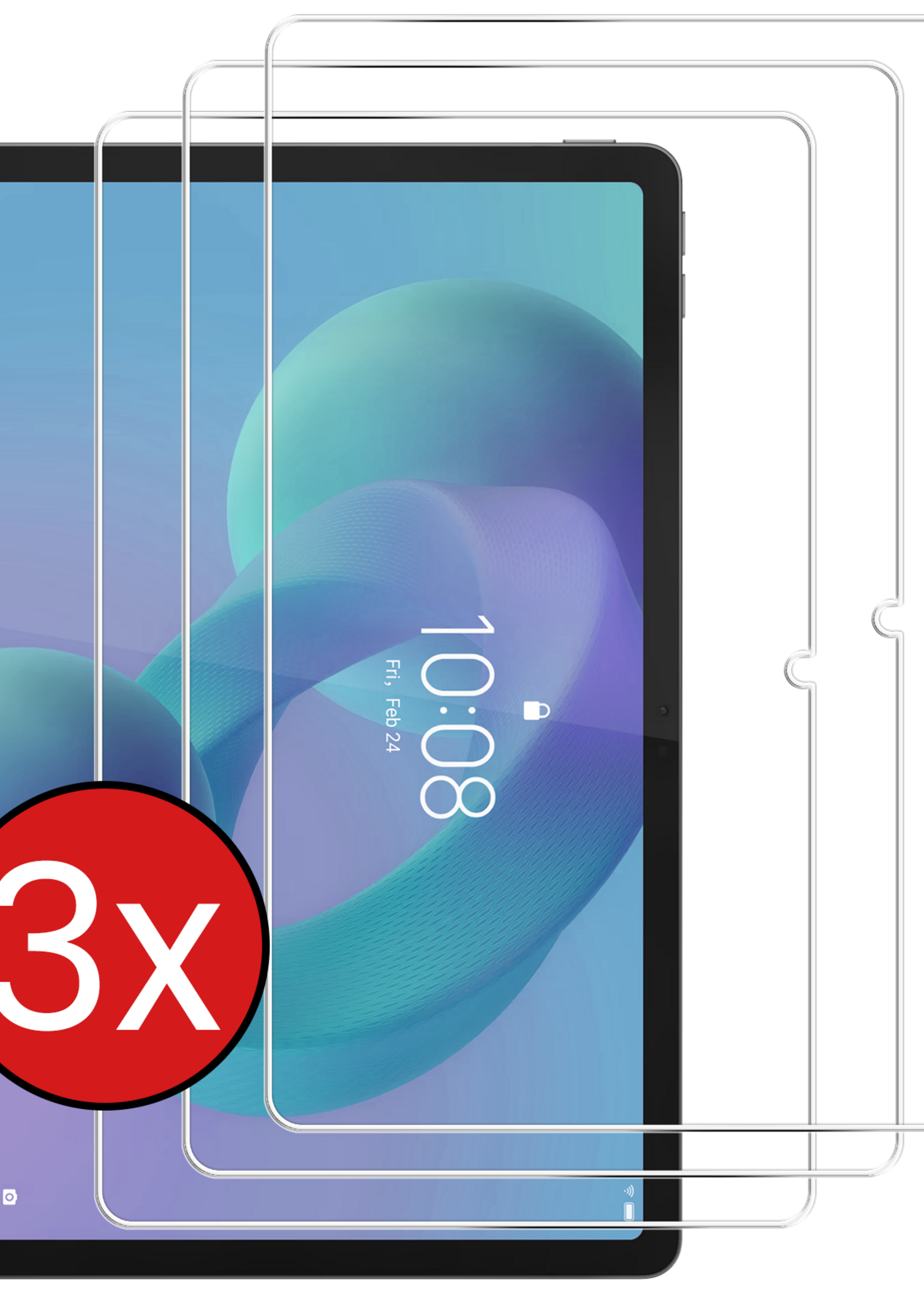 BTH BTH Lenovo Idea Tab Screenprotector - 3 PACK